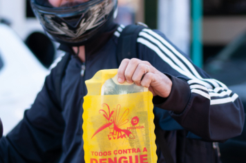 Foto - Blitz Todos contra a Dengue