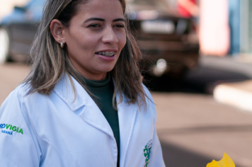 Foto - Blitz Todos contra a Dengue