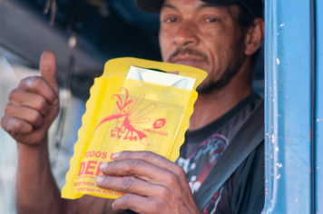 Foto - Blitz Todos contra a Dengue