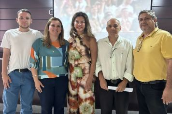 Prefeita Renata participa de reunião com Desembargadora Joeci Machado Camargo 