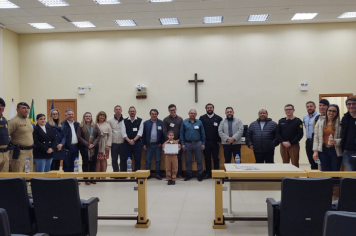 Nova Diretoria do Conselho Comunitário de Segurança toma posse em Nova Fátima  