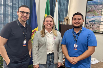 REPRESENTANTE DA EMPRESA DELTA REALIZA VISITA AOS ÓRGÃOS PÚBLICOS DE NOVA FÁTIMA