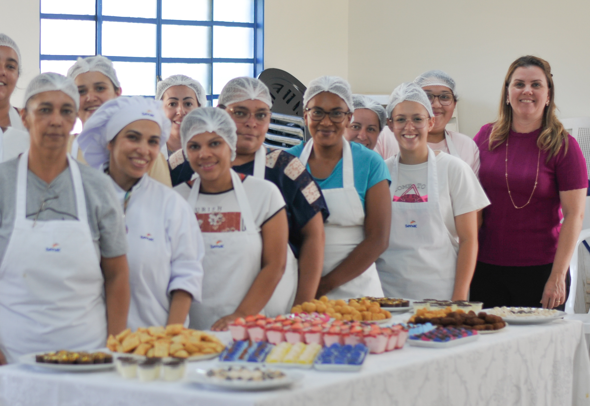 Curso de Doces para Festas SENAC / CRAS 