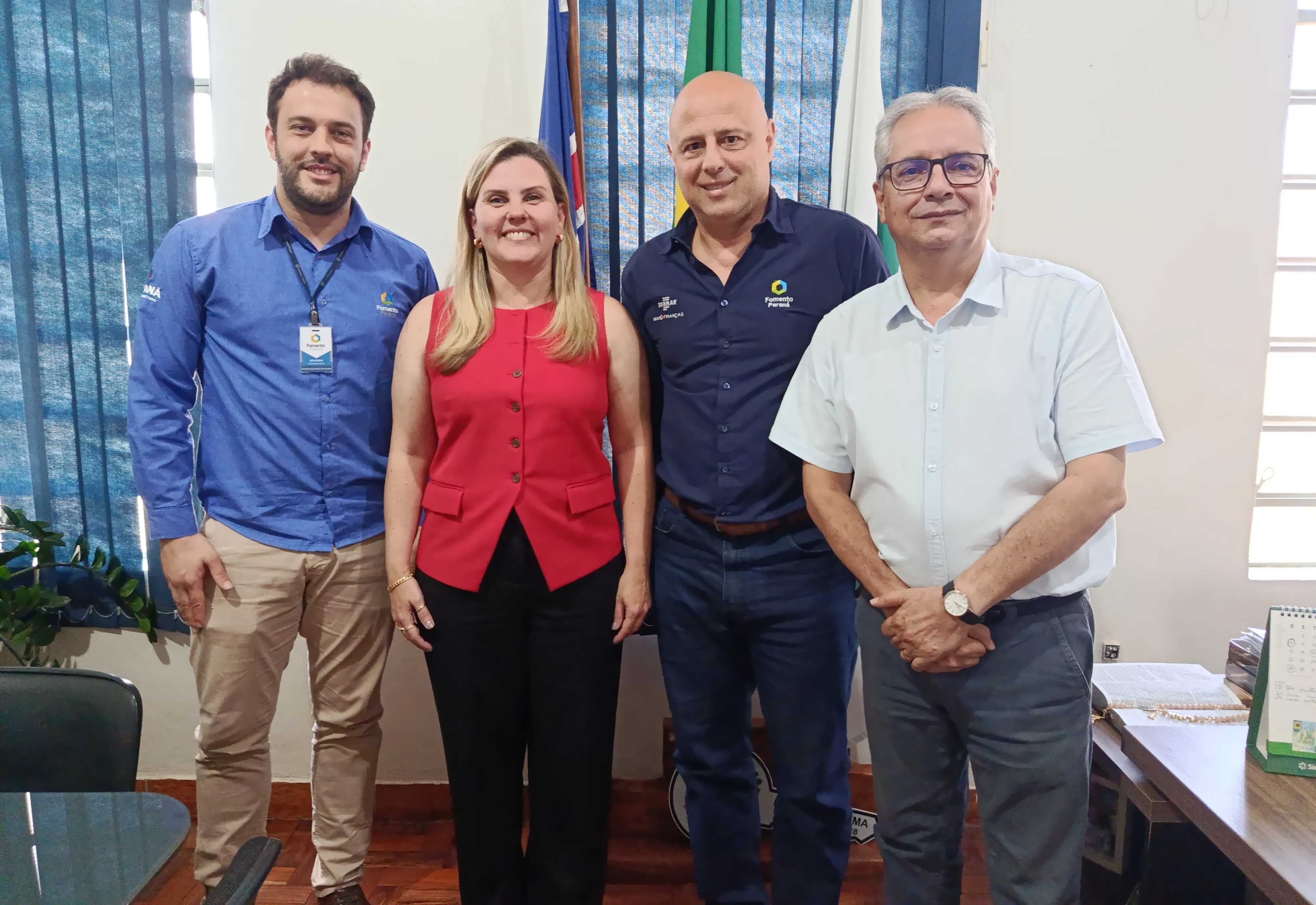 Nova Fátima recebe visita da Fomento Paraná e amplia possibilidades de investimentos no município